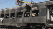 Ukraine : train de voyageurs touché par une frappe russe, au moins 30 blessés