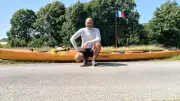 Un CRS traverse la France en kayak pour les orphelins de la Police