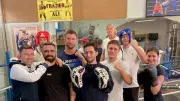 Un gala de boxe pour la jeunesse à Marche Gay, avec remise des gants blancs