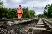 Un mois de pluie en 45 minutes : le trafic ferroviaire interrompu à Castétis