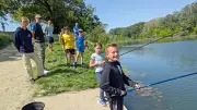 Une école de pêche pour enfants voit le jour à Comps