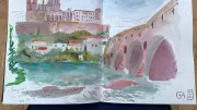 Urban Sketchers : Béziers croquée par 200 dessinateurs ce week-end