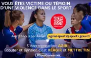 Violences dans le sport : hausse de 64% des signalements en 2025