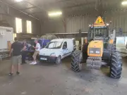 Visite des bâtiments communaux à Grézac pour évaluer les réhabilitations