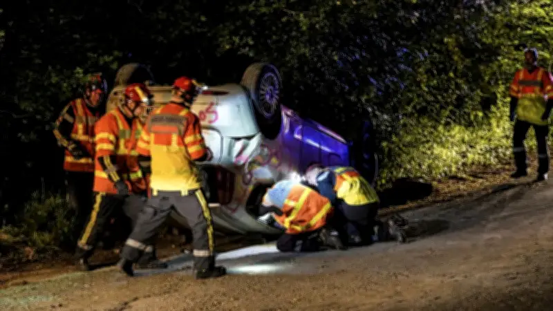 13 futurs sergents pompiers formés à la désincarcération dans le Gard