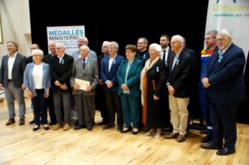 14 médailles de la jeunesse et des sports remises à Dompierre-sur-Mer