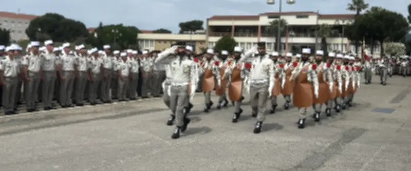 163e anniversaire de Camerone célébré par le 1er REG à Laudun-l'Ardoise