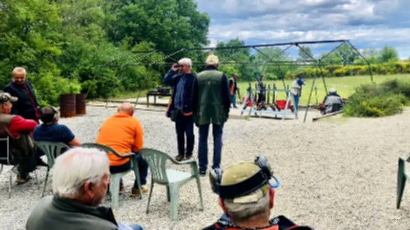 18 tireurs au Ball trap de la Mainlarède : une belle journée