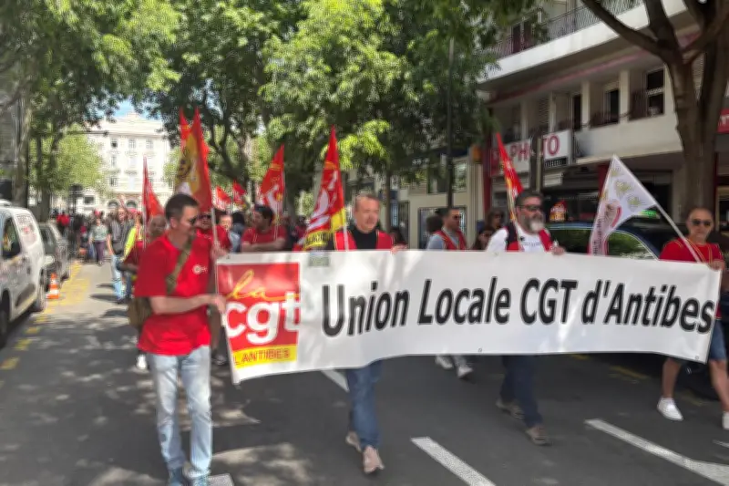 1er-Mai à Antibes : les militants défendent la fête du Travail