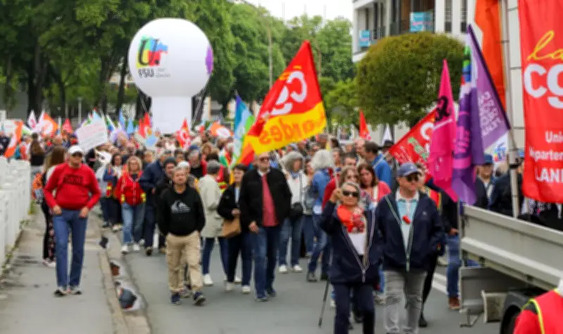 1er-Mai à Dax : 550 à 650 manifestants pour la fête des travailleurs