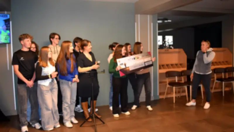 5 210 € récoltés par les élèves du Sacré-Cœur pour la pédiatrie
