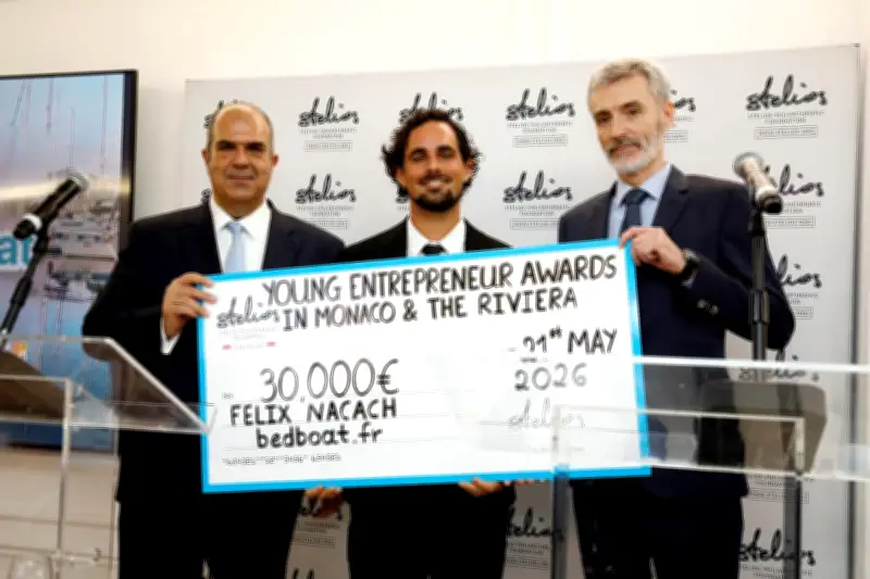 70 000 € remis à 5 jeunes entrepreneurs de Monaco par la Fondation Stelios