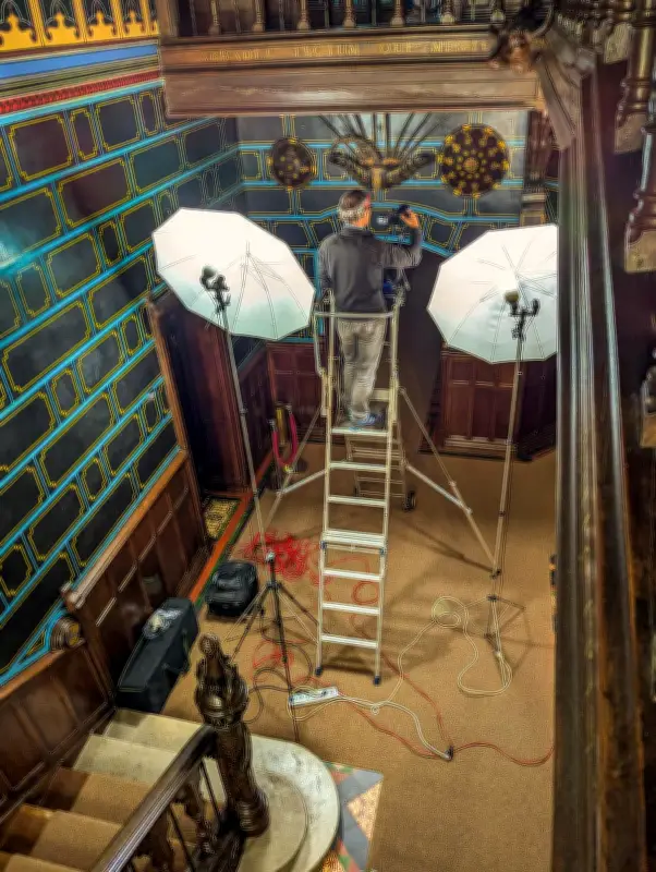 Abbadia : 2625 clichés pour l'inventaire photographique du château