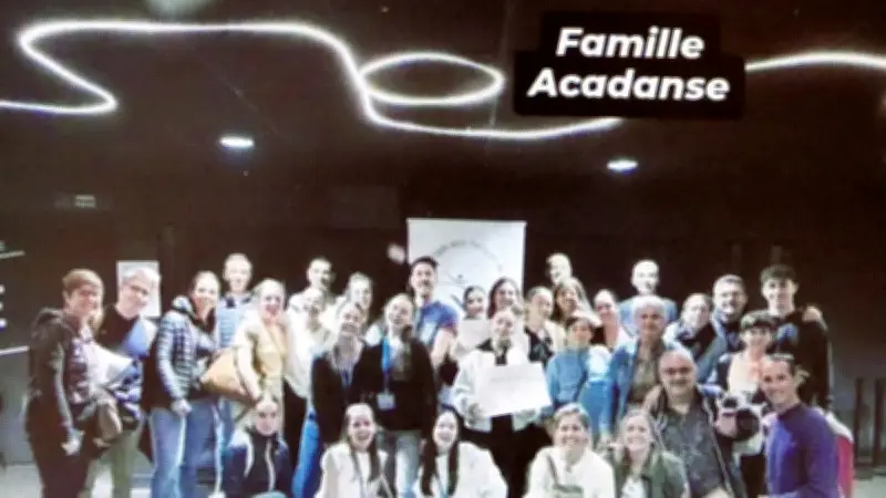 Acadanse : une famille en or brille en finale nationale de danse