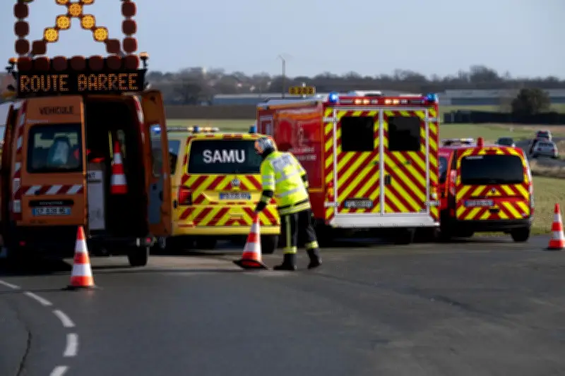 Accident grave à Roquefort : une cycliste de 63 ans héliportée à Bordeaux