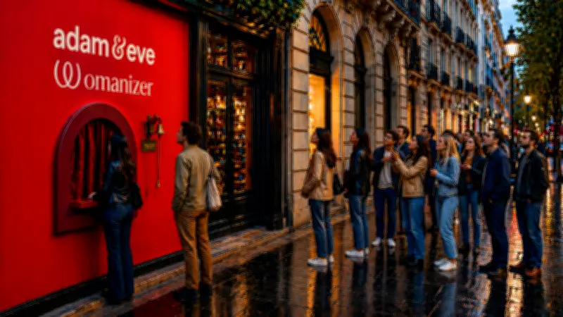 Adam et Eve et Womanizer ouvrent une porte mystère à Paris