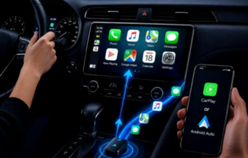 Adaptateur Carplay sans fil : prix mini à 21,84 € sur Amazon