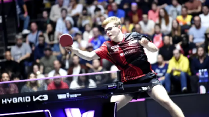 Alexis Lebrun renonce au double aux Championnats de France de tennis de table