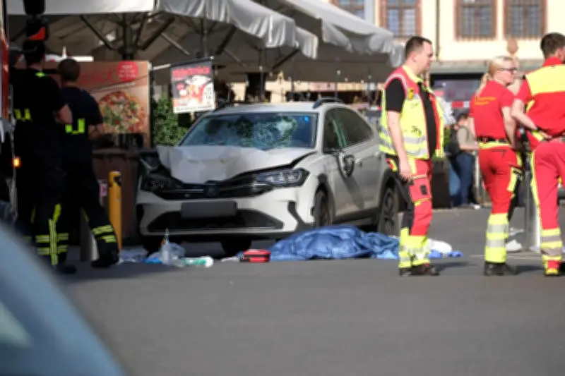Allemagne : une voiture fonce dans une foule à Leipzig, deux morts