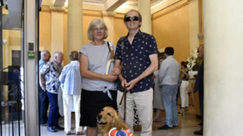 À Alès, un aveugle de 67 ans renaît grâce à sa chienne guide Under