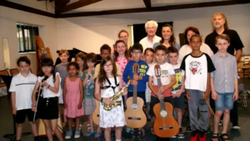 Anduze : les jeunes musiciens du conservatoire en concert à l'auditorium