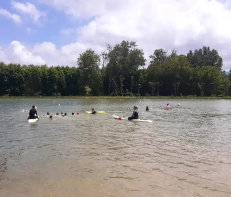 Animathlon : initiation au triathlon pour les jeunes à Urrugne