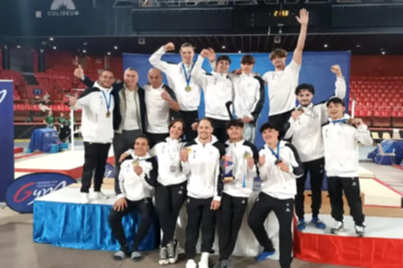 Antibes champion de France de gymnastique pour la 33e fois