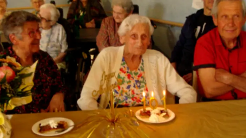 Antoinette Maurin fête ses 101 ans à l'Ehpad Jean-Lasserre d'Euzet