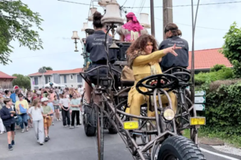 À Arès, l'Ethno Machine enchante la journée « Tous en selle »