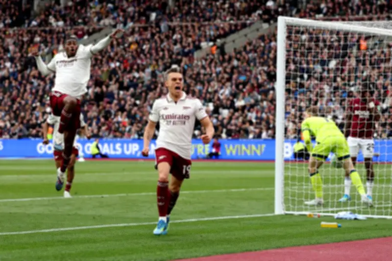 Arsenal domine West Ham et se rapproche du titre en Premier League