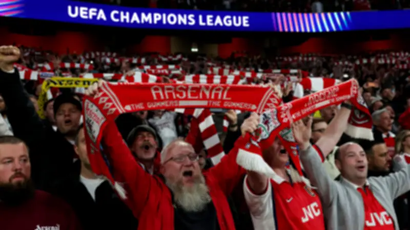 Arsenal : les fans gonflés à bloc avant la finale contre le PSG