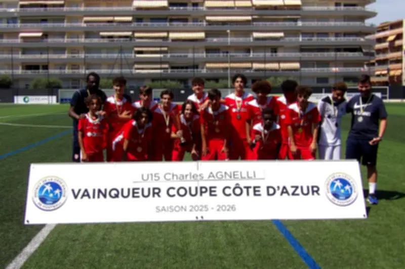 AS Cannes U15 remporte la Coupe Côte d'Azur face au FC Carros