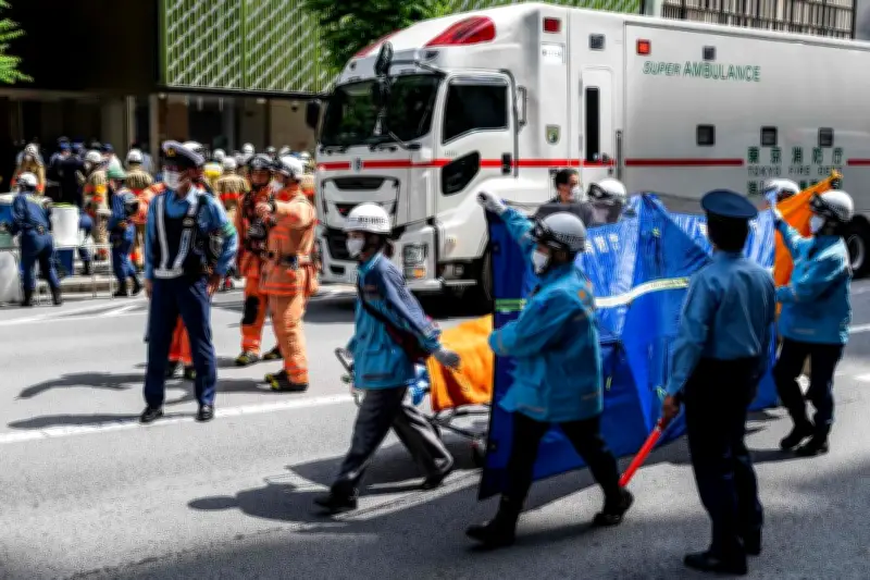 Attaque au centre commercial de Tokyo : une vingtaine de blessés