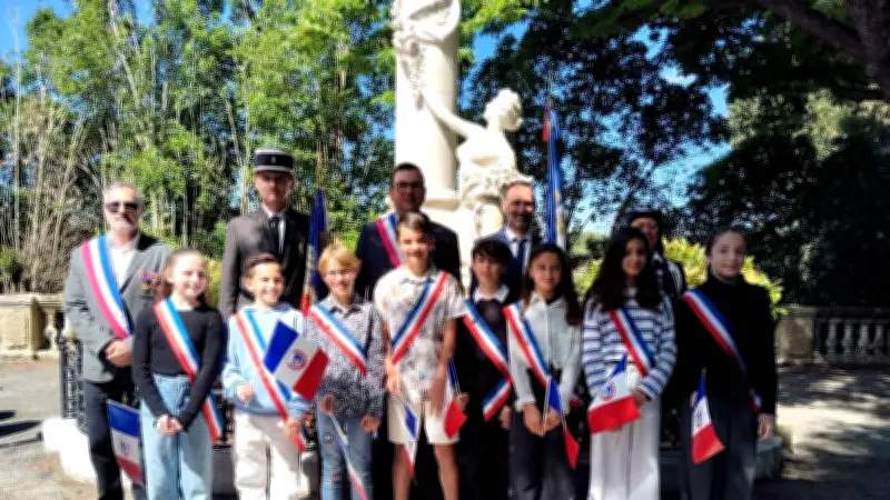 Aubais : les enfants du CMJ au cœur de la cérémonie du 8-Mai