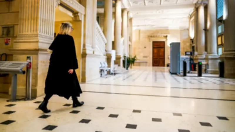 Avocats de Nîmes en grève contre le projet de loi sur la justice criminelle