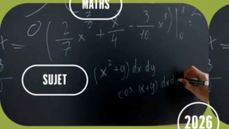 Bac 2026 : sujets de maths spécialité pour l'Amérique du Nord dévoilés