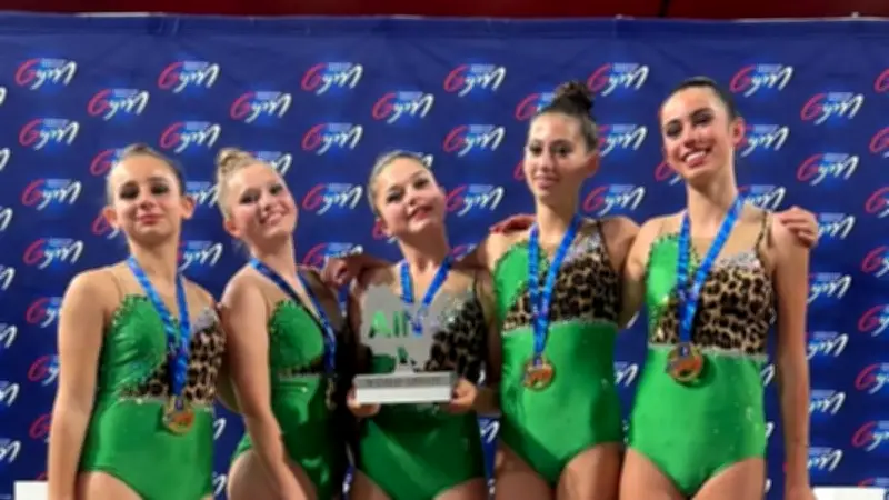 Balaruc Gym GRS : cinq jeunes filles championnes de France de gymnastique rythmique