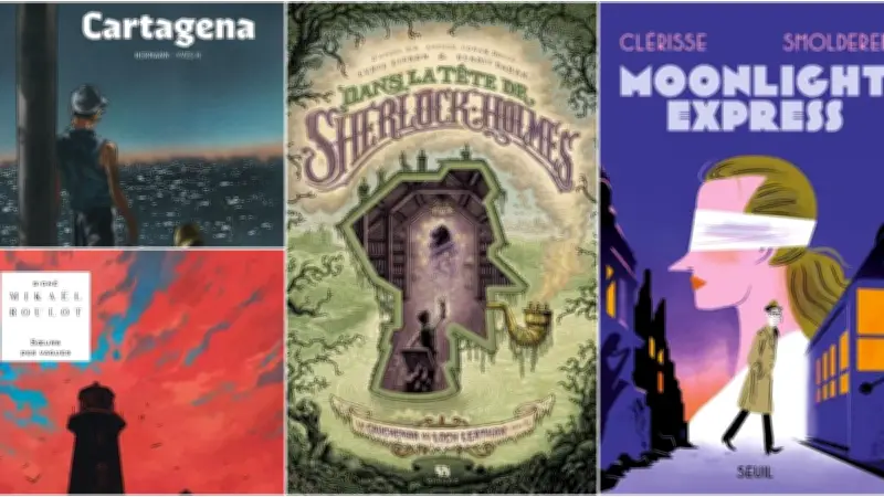 Bandes dessinées : Sherlock, Hermann, polar et drame maritime