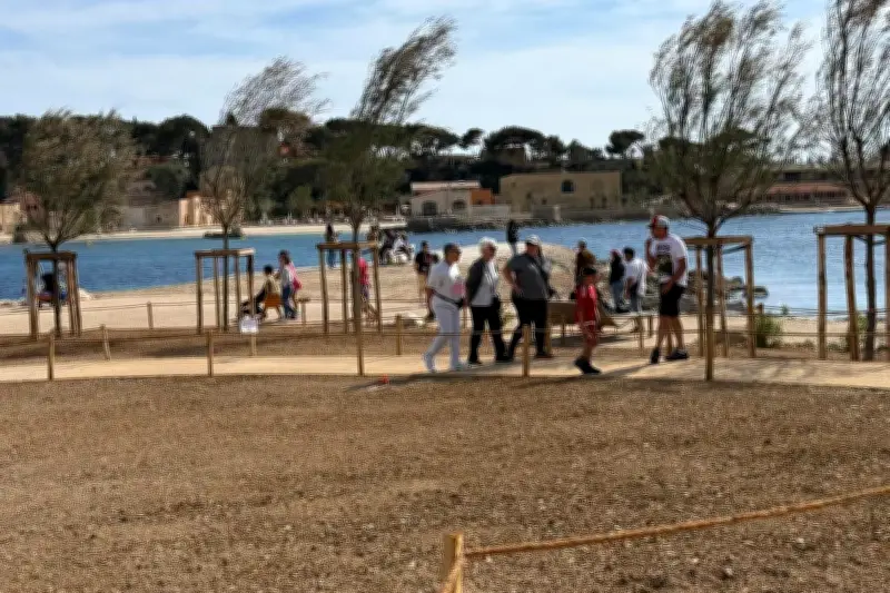 Bandol : Le parc Deferrari de 20 000 m² ouvre enfin ses portes