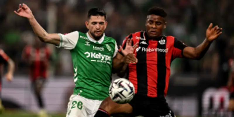 Barrage L1 : Saint-Étienne et Nice dos à dos (0-0)