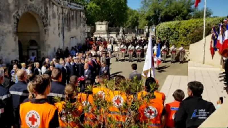 Beaucaire : une foule nombreuse pour la commémoration du 8 mai 1945