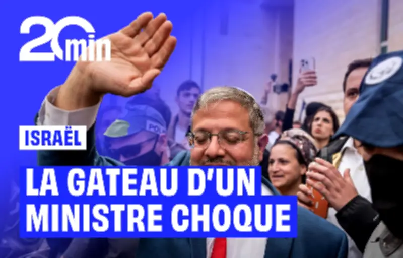 Ben Gvir fête ses 50 ans avec un gâteau orné d'un nœud coulant