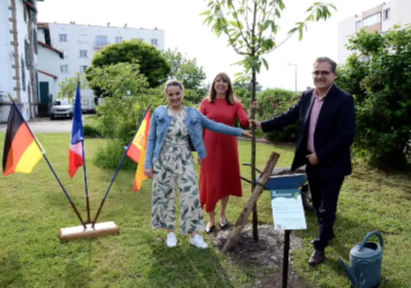 Billère célèbre l'Europe avec un marathon de l'amitié et des arbres symboliques