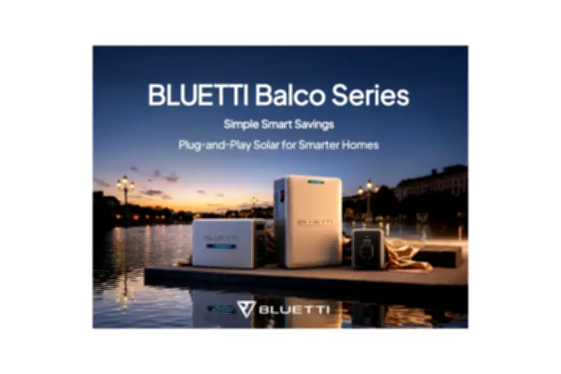 BLUETTI dévoile la série Balco pour le solaire résidentiel à Paris