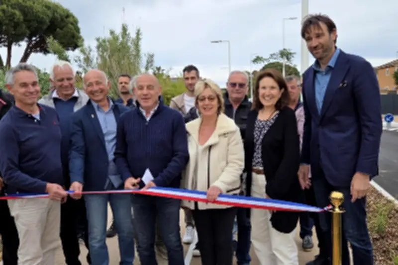 Bormes-les-Mimosas : une traverse cycliste et piétonne inaugurée pour 826 000 €