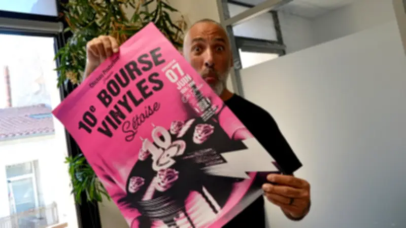 Bourse aux vinyles de Sète : 10e édition avec 10 000 disques