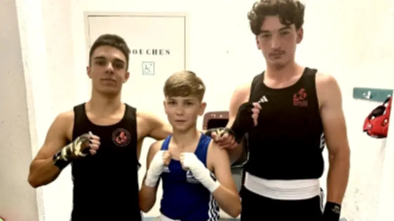 Boxe : trois jeunes du Boxing club Lous Pelous brillent au gala de Vauvert