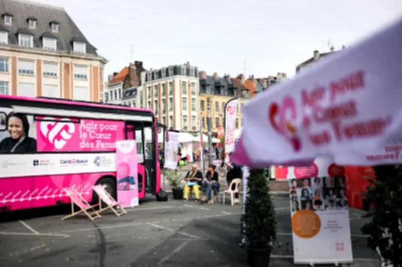 Bus de dépistage cardio-vasculaire féminin à Agen du 5 au 7 mai