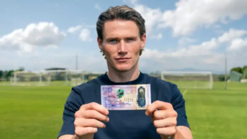 But magistral en Écosse : le joueur bientôt sur un billet de banque