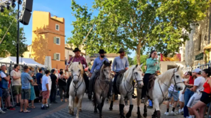 Caissargues : troisième journée de la feria sous la chaleur